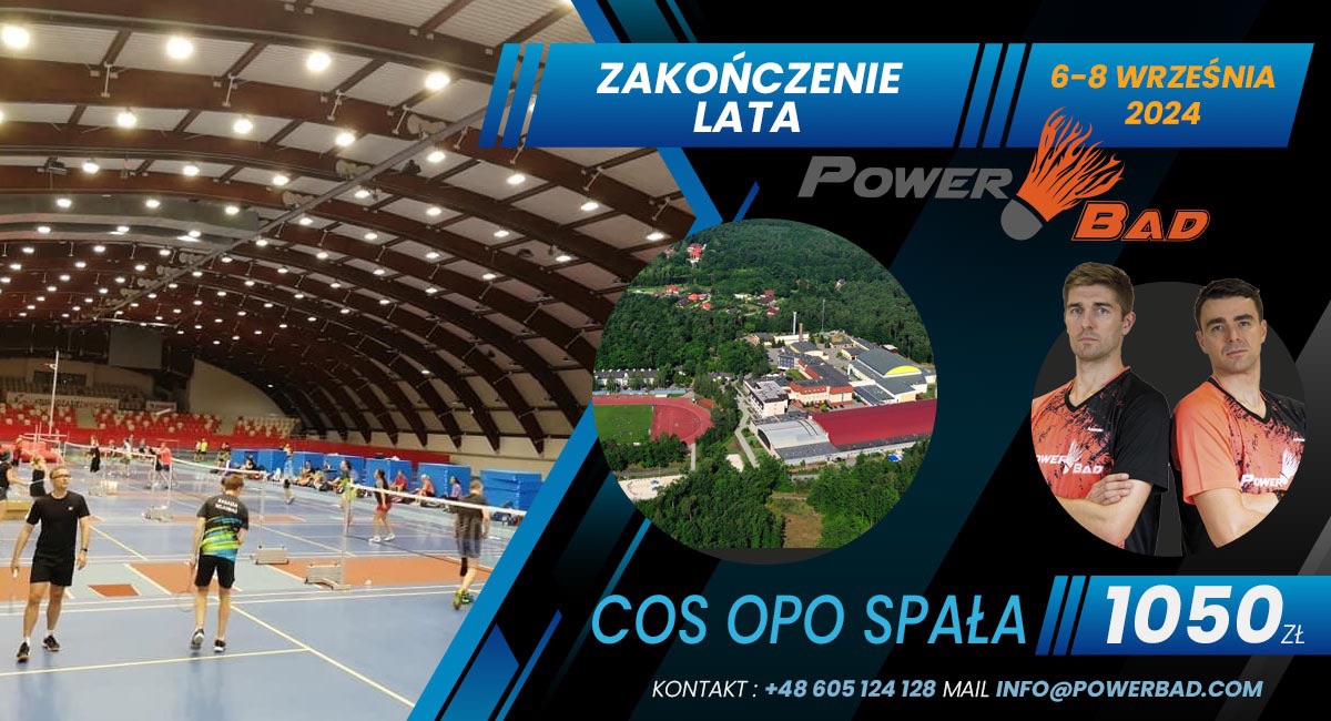 Zakończenie Lata z PowerBad w Spale 6-8.09.2024