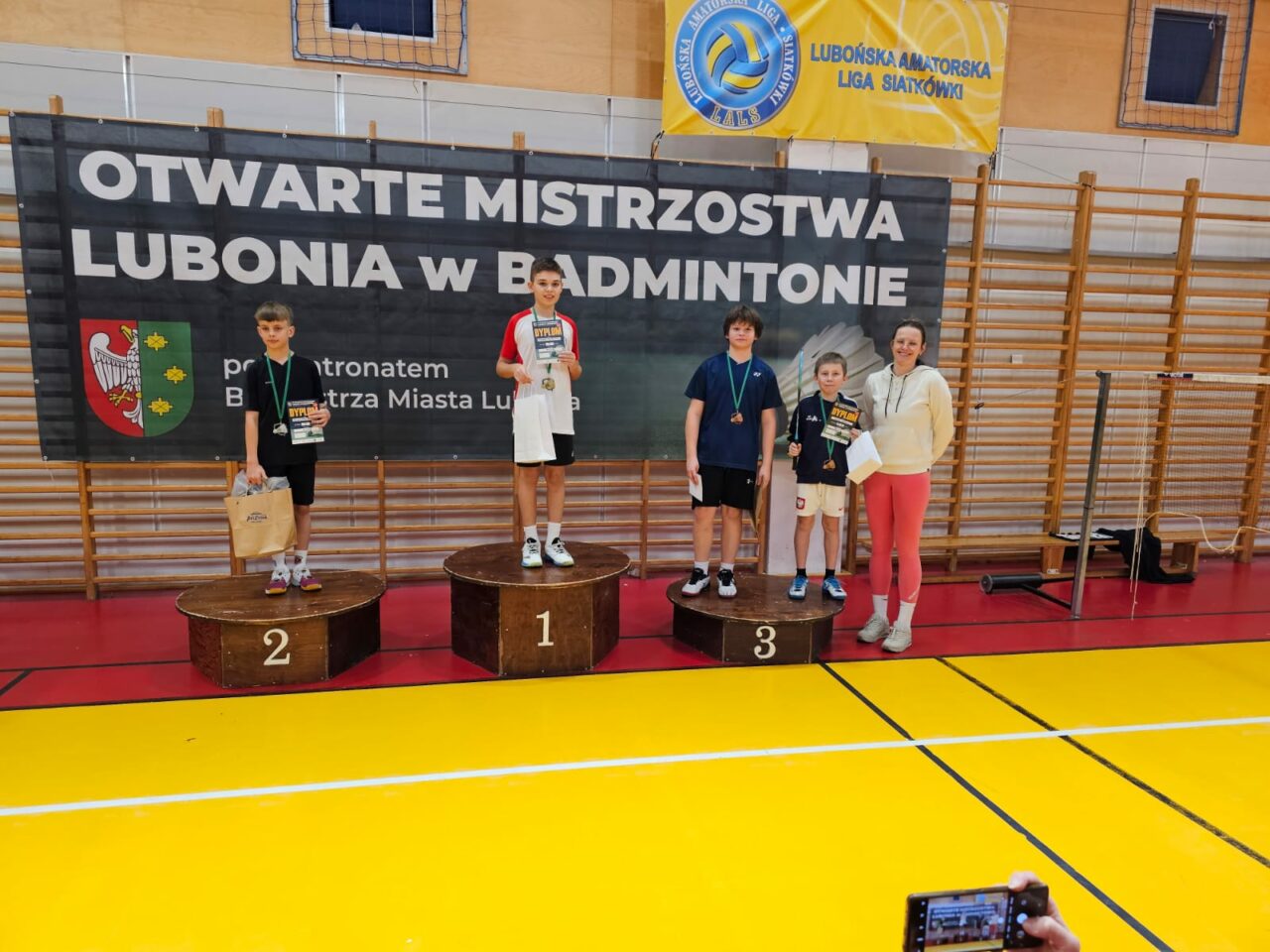 IV Otwarte Mistrzostwa w Badmintonie Luboń 31.01-02.02.2025